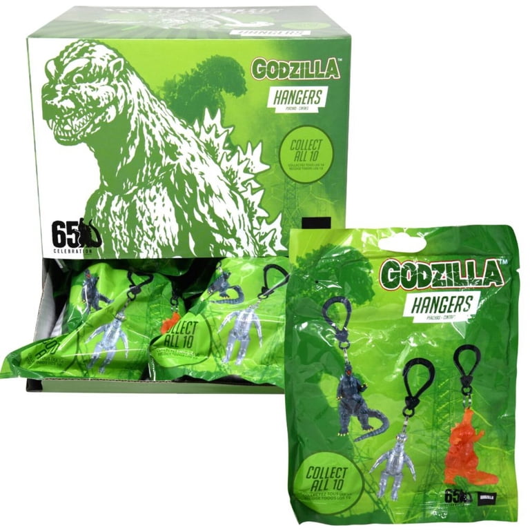 Godzilla Mini Toy Figure Hanger Keychain Blind Pack - 1 Random