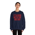 thumbnail image 4 of Disc Golf Sweatshirt Gifts Crew Neck Shirt Long Sleeve Unisex, 4 of 7