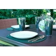 thumbnail image 2 of Kraftware Fishnet Oval Placemat 17"x12" (Set/6) Add Fun and Color to your Outdoor Dining – Real Jute Material – Hunter Green, 2 of 3