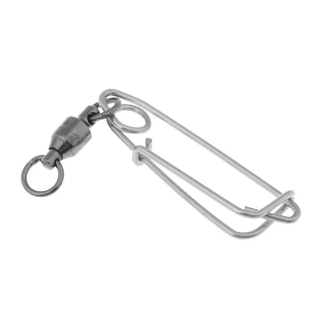 Enlace giratorio Cojinete de Cerradura Dou Nice Snap Connector Rotación flexible 75 cm shamjiam Snap de pesca giratorio
