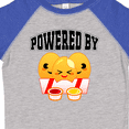thumbnail image 4 of Inktastic Powered by Chicken Nuggets Boys or Girls Toddler T-Shirt, 4 of 5