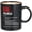 ER Nurse Black, variant on "Nurse Practitioner Coffee Mug 11 oz, Brain of A Doctor Heart of A Nurse Unique Gift for Medical Student Clinical NP RN Graduation, White"