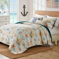 thumbnail image 6 of Greenland Home Kona Cotton-Rich Coastal Quilt Set, 3-Piece King/Cal King, 6 of 8