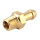 thumbnail image 5 of Turbocharger Compressor Housing Brass Boost Nipple Hose Fitting 1/8in 27 NPT Gold, 5 of 5