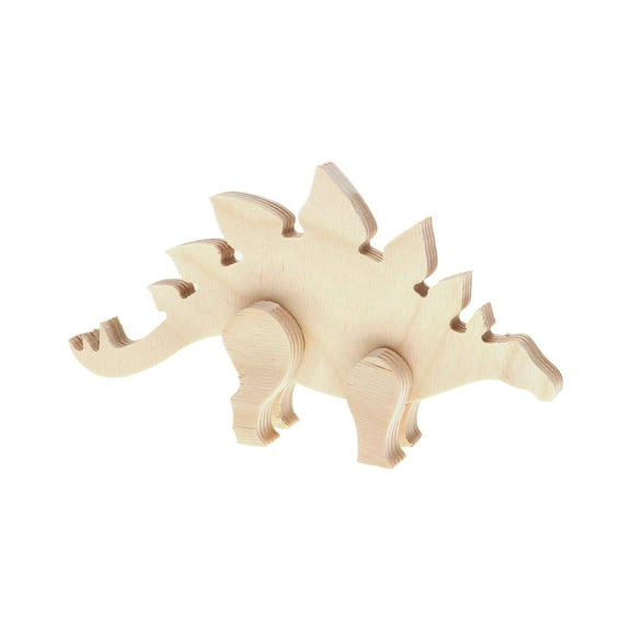 Good Wood Standing Shapes Animal Stegosaurus