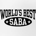 thumbnail image 2 of CafePress - World's Best Saba - Adjustable Unisex Printed Trucker Hat with Mesh Back, 2 of 10