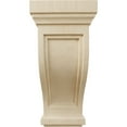 thumbnail image 2 of Ekena Millwork 6 1/2"W x 6 1/2"D x 14"H Traditional Recessed Corbel, Rubberwood, 2 of 4