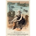 thumbnail image 2 of Jules Chéret 11x14 Gold Ornate Wood Frame and Double Matted Museum Art Print Titled - Relief Company for Families of Shipwrecked Sailors (1897), 2 of 4