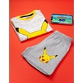 thumbnail image 2 of Pokemon Boys White Short Sleeve Short Leg Pyjama Set, 2 of 5