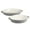 Gray, variant on 10 Strawberry Street Sienna Oval 13" and 10.5" Stoneware Bakeware Set of 2, Gray