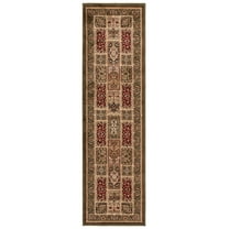 SAFAVIEH Lyndhurst Josephine Floral Runner Rug, Multi/Green, 2'3" x 16'