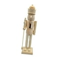 thumbnail image 1 of Baohd Wooden Paint Own Mini Wooden Nutcracker Engaging Arts And Crafts Project For Kids And Adults To Creativity Style C, 1 of 6