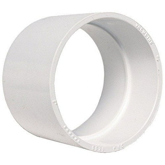 Straight 2" PVC Coupling
