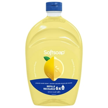 Softsoap Limited Edition Liquid Hand Soap, Meyer Lemon Scent, 50 fl oz Refill Bottle