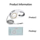 thumbnail image 3 of MADDEN 3M 5M Retractable Dog Leash Durable Nylon Pet Walking Leash Automatic Extending Dog Lead Rope for Small Medium Pet ShopWise Round, 3 of 12