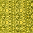 thumbnail image 1 of Ahgly Company Indoor Square Abstract Yellow Modern Area Rugs, 4' Square, 1 of 4
