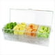 thumbnail image 5 of Condimento Enfriado con Hielo con 4 Recipientes, Servidor de Condimentos con Tapas Separadas, Bandeja para Servir, 5 of 5