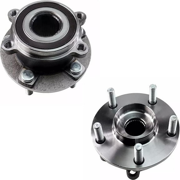 Bode-man Pair Front Wheel Bearing and Hub Assembly w/ABS for 2013-2016 Mazda CX-5 2WD, 2014-2016 Mazda 6 2WD