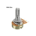 thumbnail image 2 of WH148 100K Ohm Variable Resistors Single Turn Carbon Potentiometer 1pcs, 2 of 3