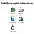 thumbnail image 3 of Café Calentador De Taza De Café Inteligente Con Apagado Automático 3 Ajuste De Temperatura Interruptor Táctil Pantalla Led Calentador De Taza De 20 W Para Café Té Calentamiento Guardurnaity HA039204-00, 3 of 6