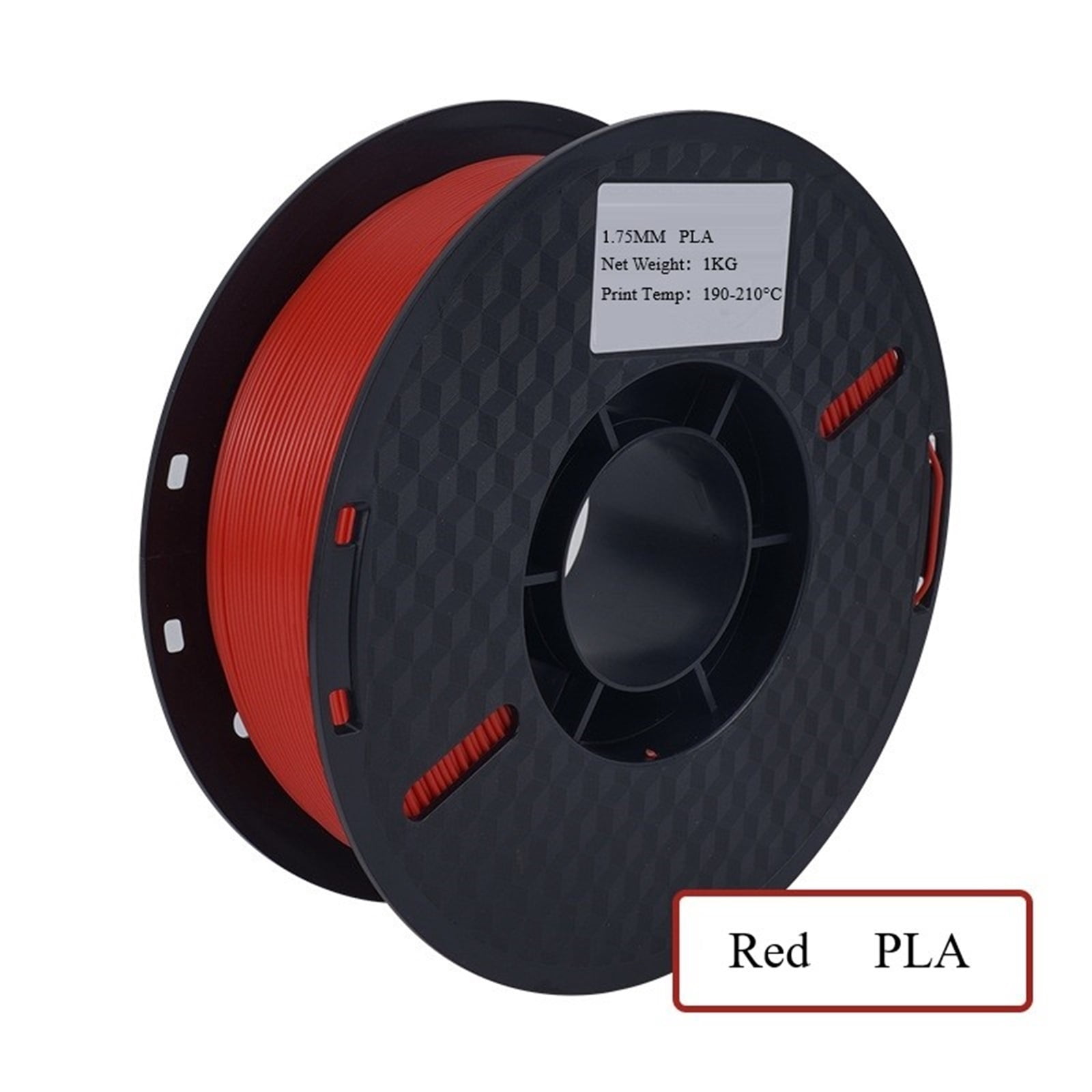 1.75mm PLA Solid Colorful Filament Fit Most 3D Printers, Easy-to-Print, No Pulling or Clogging, 1KG 3D Printer Accessories