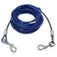 thumbnail image 1 of El Perro Del Alambre De Acero Ata La Correa Que Acampa Resistente A Las Mordeduras Del Cable Para Los Perros Pequeños, Medianos Y Grandes Al Aire Libre, 1 of 7