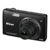 Nikon Coolpix S5200 16 Megapixel Compact Camera, Black