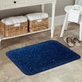 thumbnail image 7 of Pofeuu Sparkling Blue Glitter Print Flannel Doormats Rug16"x24"Rug Washable Doormats Indoor Outdoor Rugs for Layered Front Door Mats, Porch, Kitchen, Entryway, 7 of 7