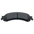 thumbnail image 3 of TRQ Premium Posi Semi Metallic Brake Pad Kit Rear for Cadillac Chevy GMC BFA73810 Fits select: 2002-2007 CHEVROLET SILVERADO, 2000-2006 CHEVROLET TAHOE, 3 of 4