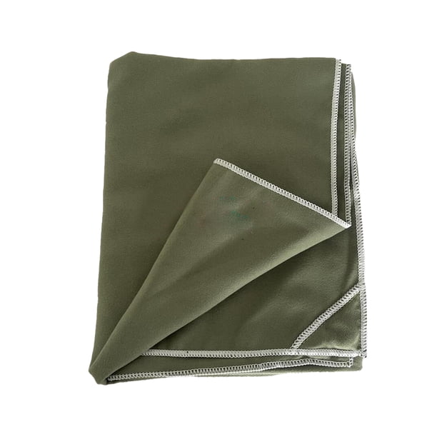 Toystoory Dile adiós a las toallas mojadas. Toalla de baño de fibra para exteriores con propiedades de secado rápido hechas de microfibras. carpas verde