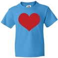 thumbnail image 3 of Inktastic Red Heart Valentine Youth T-Shirt, 3 of 5