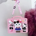 thumbnail image 3 of Cute 3D Hello Kitty Kids Case for iPad (A16) 11th/10th Generation 2025/2022 (11″/10.9″) (Model: A3354, A3355, A3356, A2696, A2757, A2777), Silicone Shockproof Cover, 3 of 9