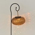 thumbnail image 3 of Lámpara solar colgante al aire libre con luz de arte de linterna solar para decoración de árboles de césped con con gancho G jinwen Linternas de patio, 3 of 8