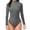 Z03-Grey, variant on Bodysuits for Women 2026 Fall Long Sleeve Shirts Slim Fitted Basic Ribbed Layering Tops Fashion Winter Clothing