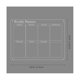 thumbnail image 3 of 2 piezas de acrílico magnético transparente de 16 x 12 pulgadas para refrigerador, tablero transparente de borrado en seco para refrigerador para planificador reutilizable con como se muestra, como, 3 of 5