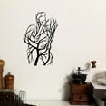 thumbnail image 3 of 1pc Charming Metal Tree Couple Wall Art. Modern Abstract Art Suitable for Home Decoration in Many Occasions Such As Garden Yard Bedroom Valentine's Day Decoration, 3 of 16