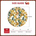 thumbnail image 2 of Sikiie Yellow Tulips Nativity Christmas Tree Skirt, Jesus Christian Winter Holiday Tree Mat Decoration(30-48IN), 2 of 6