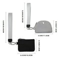 thumbnail image 3 of Kcolen Zip Around Wristlet Purse for Women Portable Keychain Pouch Pocket Organizer, 3 of 5