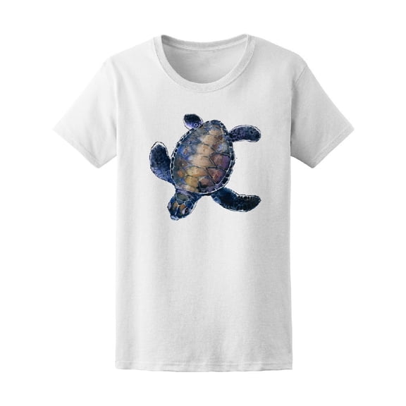 Sea Turtle Watercolor Tee Men's -Image by Shutterstock