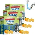 thumbnail image 1 of Lemonblast Drain Cleaner Tablets, Yellow Bubble Tablets – Blockage Remover, Foaming Bubble Tablet, Sink Pipe Cleaning Tablet for Deep Clean Pipes & Kitchen Drain, 1 of 7