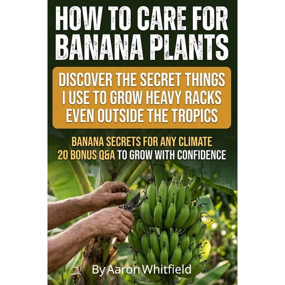 How to Care for Banana Plants: Banana Tree Gardener Secrets for Growing Perfect Bananas Anywhere, with Proven Methods fo, (Paperback)
