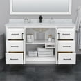 thumbnail image 6 of Wyndham Collection Wcf414160s-Cxsxx-M58 Strada 59" Single Free Standing Vanity Cabinet -, 6 of 7