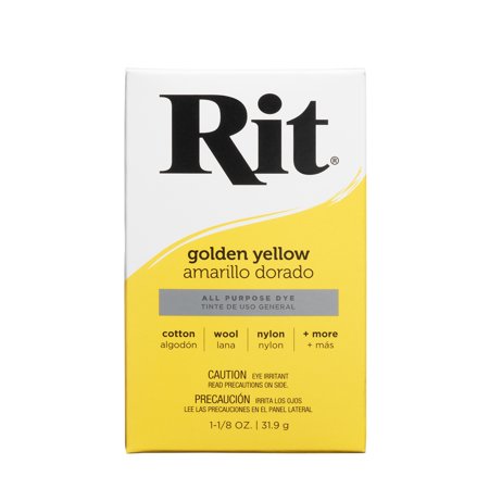 UPC: 0885967834208 | Rit All Purpose Powder Dye  Golden Yellow 1-1/8 oz