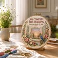 thumbnail image 5 of Cross Stitch Kit with Pre-Printed Fabric and Round Wooden Hoop, Complete Diy Set, Floral Bird Design, for Beginners and Adults, Craft Decoration, 5 of 5