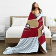 thumbnail image 5 of Norwich University Fleece Blanket, Very Soft Microfiber Flannel Blanket for Couch Warm and Cozy for All Seasons, 5 of 6