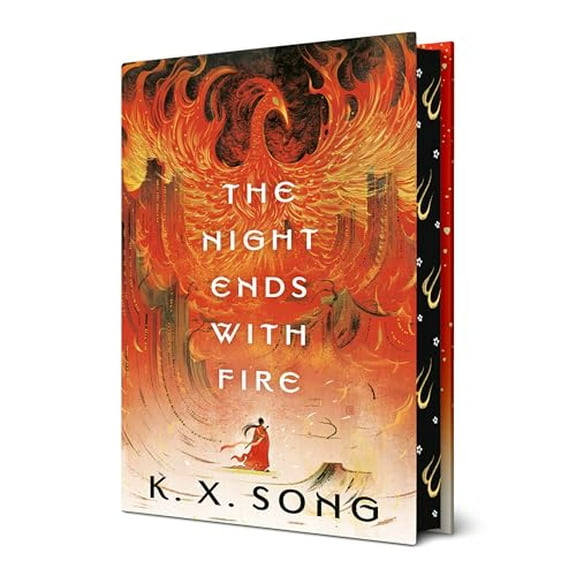 Pre-Owned The Night Ends with Fire Hardcover