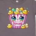 thumbnail image 4 of Inktastic Kawaii Buttered Popcorn Girls Toddler T-Shirt, 4 of 5