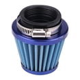 thumbnail image 1 of Filtro de aire de 44 mm para ciclomotor Gy6, 150 cc, ATV, Quad, 4 ruedas, Go Kart, Buggy, Scooter (azul), 1 of 10