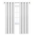 thumbnail image 1 of Cortina H.VERSAILTEX de 132 x 244 cm con aislamiento térmico, color blanco, 1 of 8