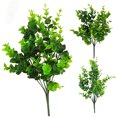 thumbnail image 1 of GOOHOCHY 3 piezas de hojas de eucalipto artificiales para centro de mesa de boda., 1 of 7
